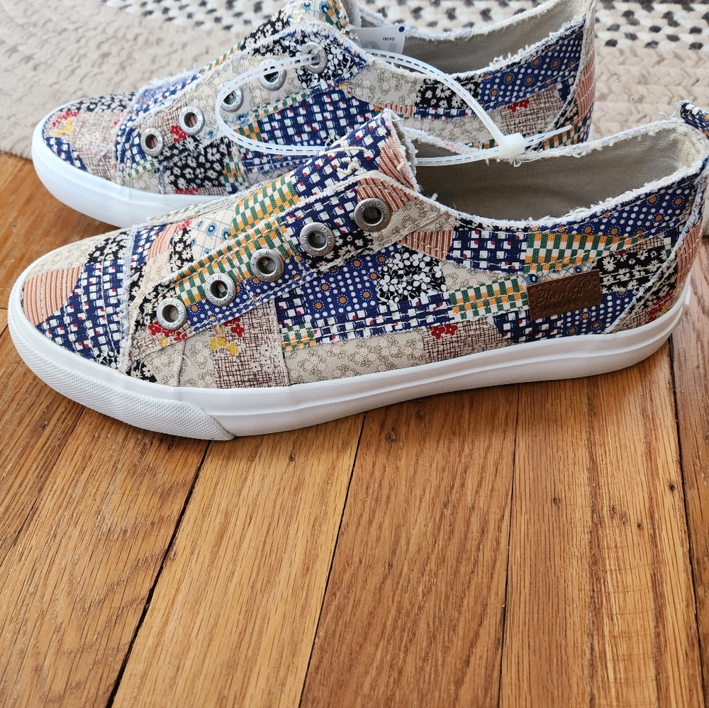 Blowfish Patchwork Play Slip-On Sneakers - Picture 12 of 12